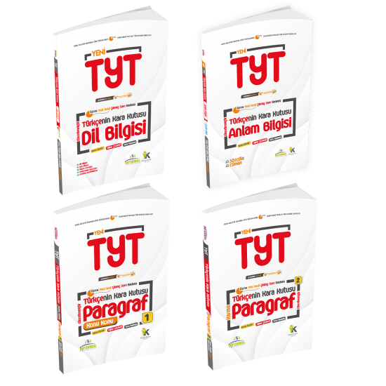 YKS-TYTnin Kara Kutusu TM(EŞİT AĞIRLIK) EKONOMİK SET PAKET Konu Ö.Dijital Çözümlü Soru Bankası