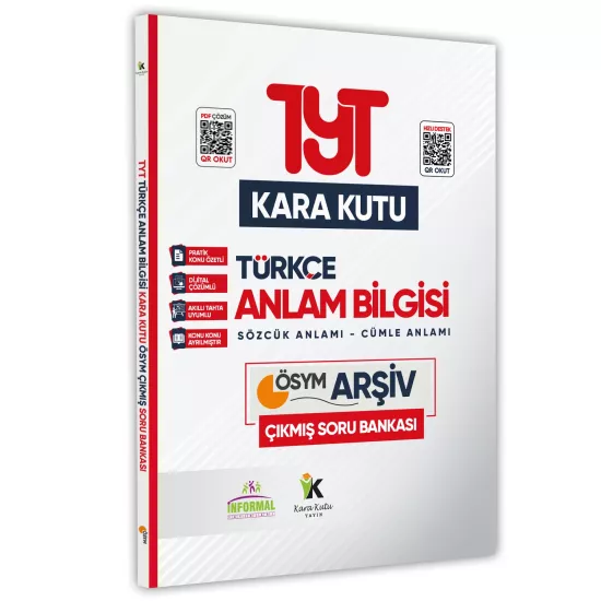 YKS-TYT-AYTnin Kara Kutusu TM EKONOMİK PAKET SET Konu Özetli Dijtal Çözümlü Çıkmış Soru Bankası