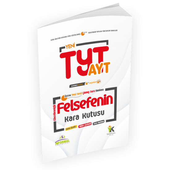 2023 YKS-TYT AYT Felsefenin Kara Kutusu Konu Özetli Dijital Çözümlü ÖSYM Çıkmış Soru Havuzu Bankası