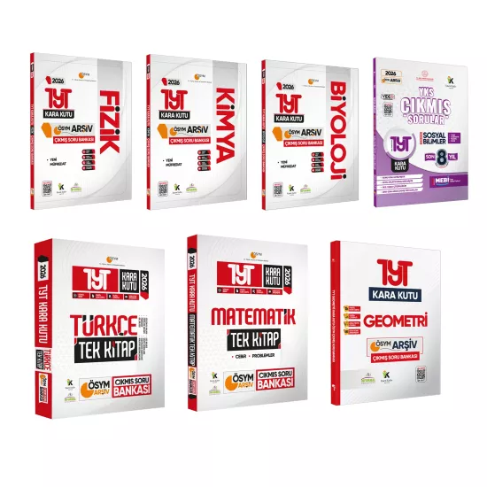 YKS-TYTnin Kara Kutusu SAYISAL EKONOMİK SET PAKET Konu Ö. Dijital Çözümlü Çıkmış Soru Bankası
