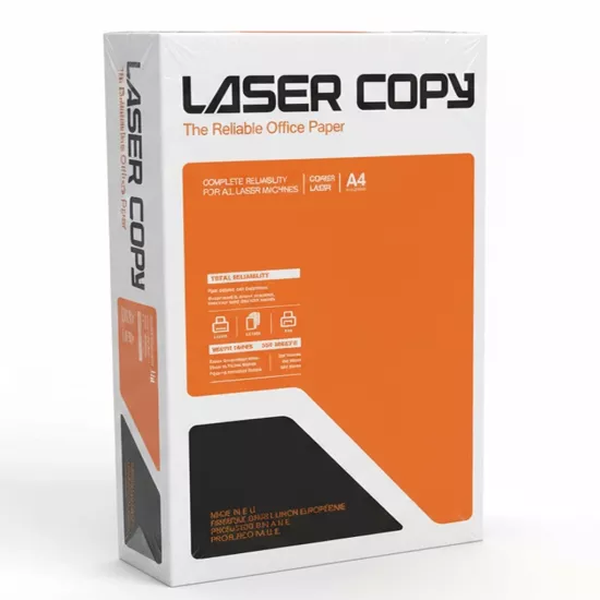 Laser Copy Garantili Fotokopi Kağıdı 4 Paket A4 80 gr 2000 Yaprak