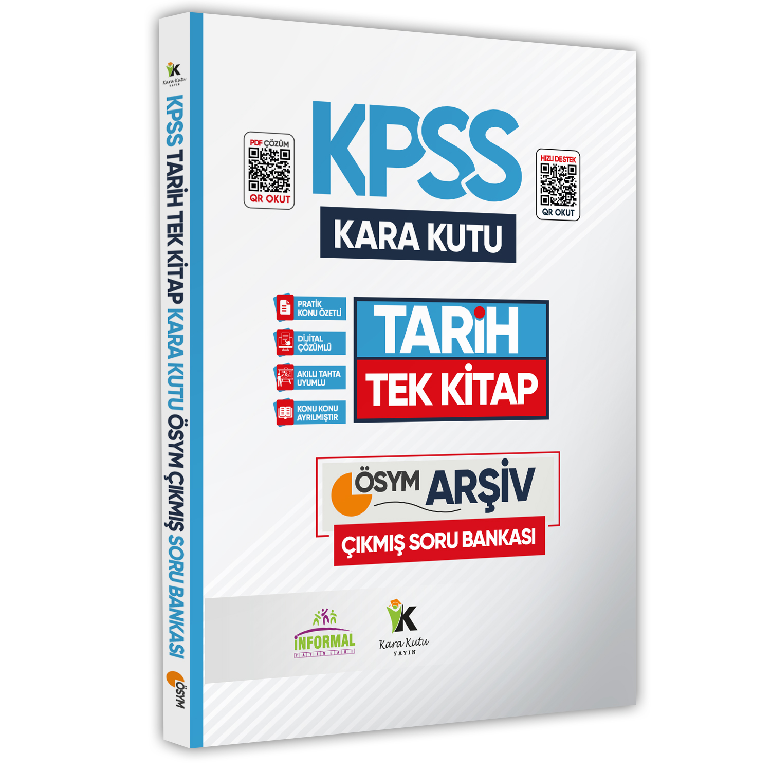 KPSS Kara Kutu Genel Kültür 5liAltın Set Konu Özetli Dijital Çözümlü Soru Bankası