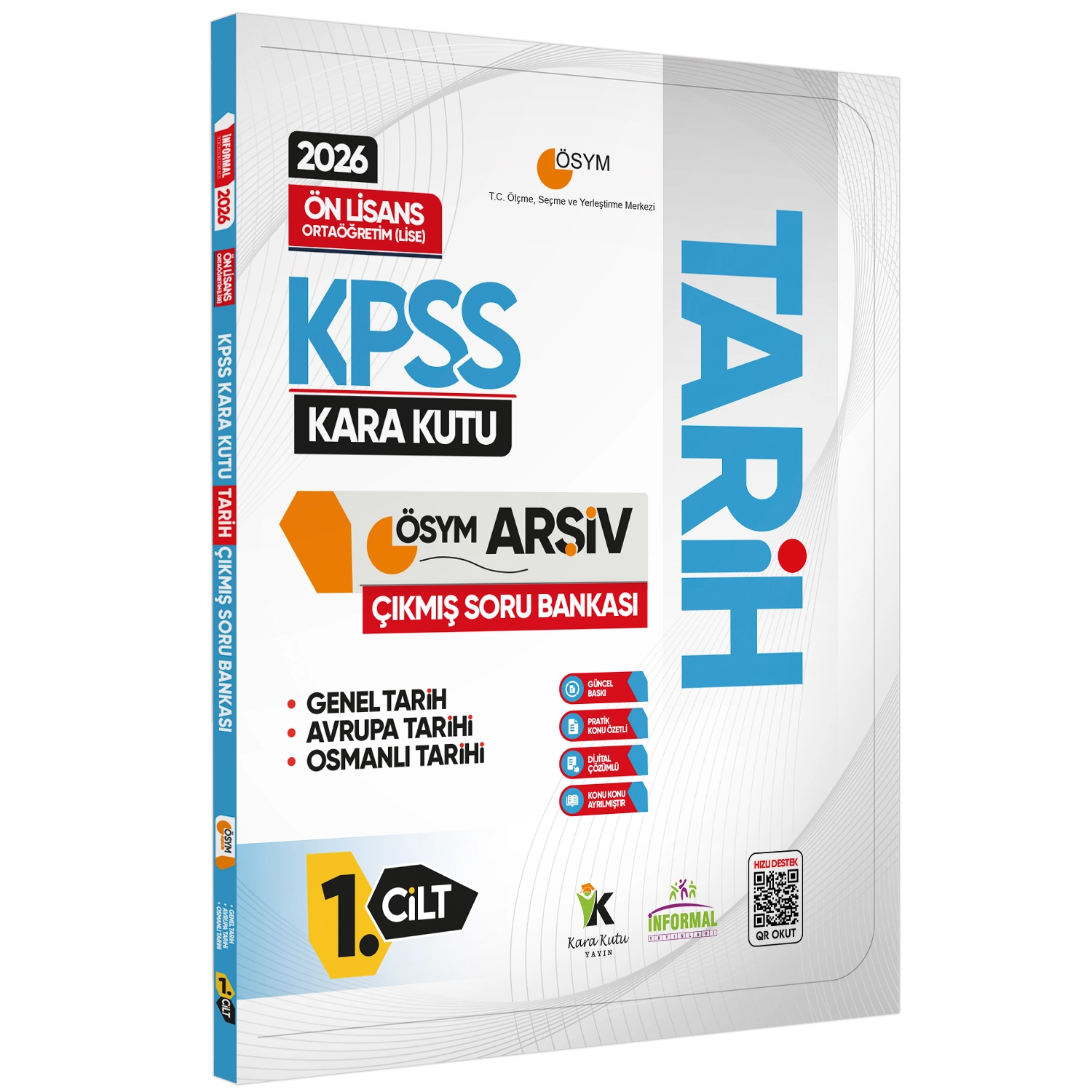 2026 KPSS Önlisans ALTIN PAKET GY-GK Kara Kutu ÖSYM Çıkmış Soru Bankası Konu Ö. Dijital Çözümlü SET