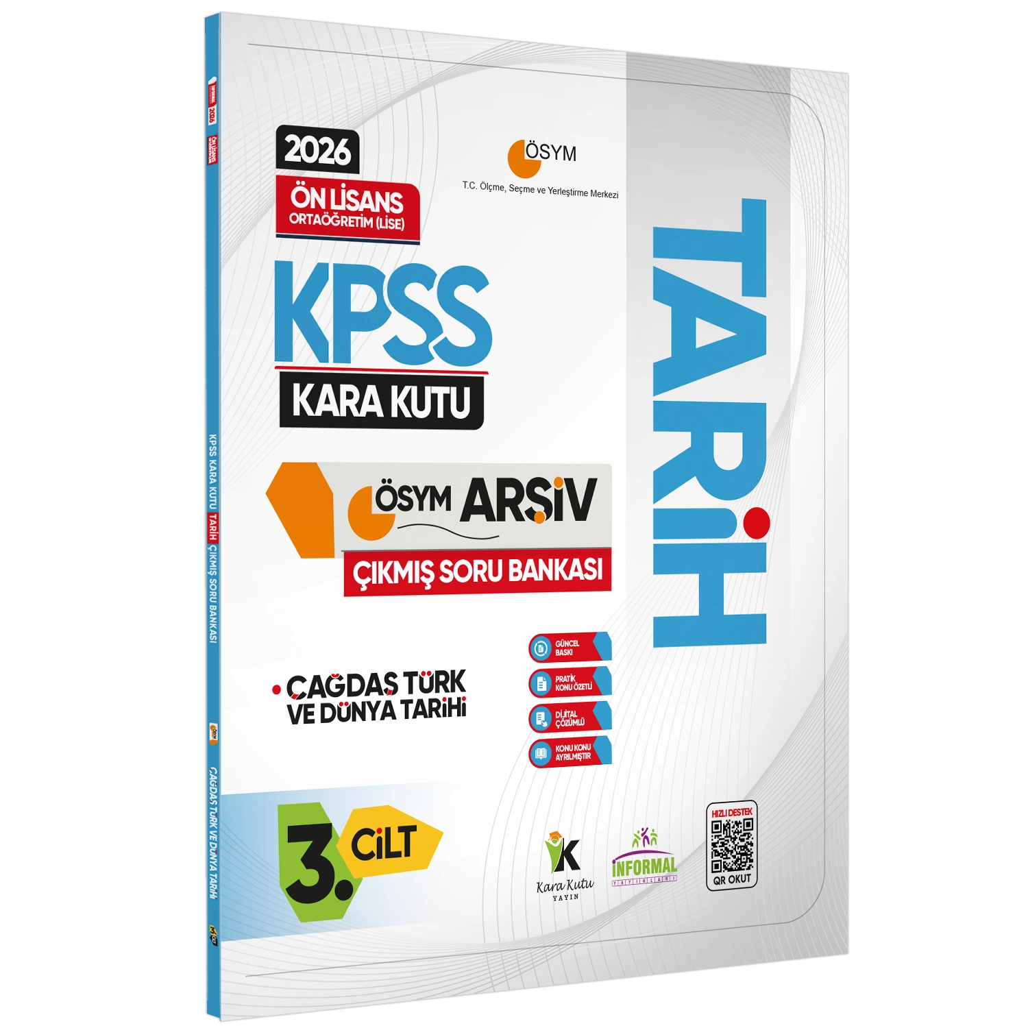 2026 KPSS Önlisans ALTIN PAKET GY-GK Kara Kutu ÖSYM Çıkmış Soru Bankası Konu Ö. Dijital Çözümlü SET