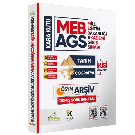 MEB-AGS Tarih ve Coğrafyanın Kara Kutusu En Kapsamlı ÖSYM Çıkmış Soru Bankası Konu Özetli Çözümlü