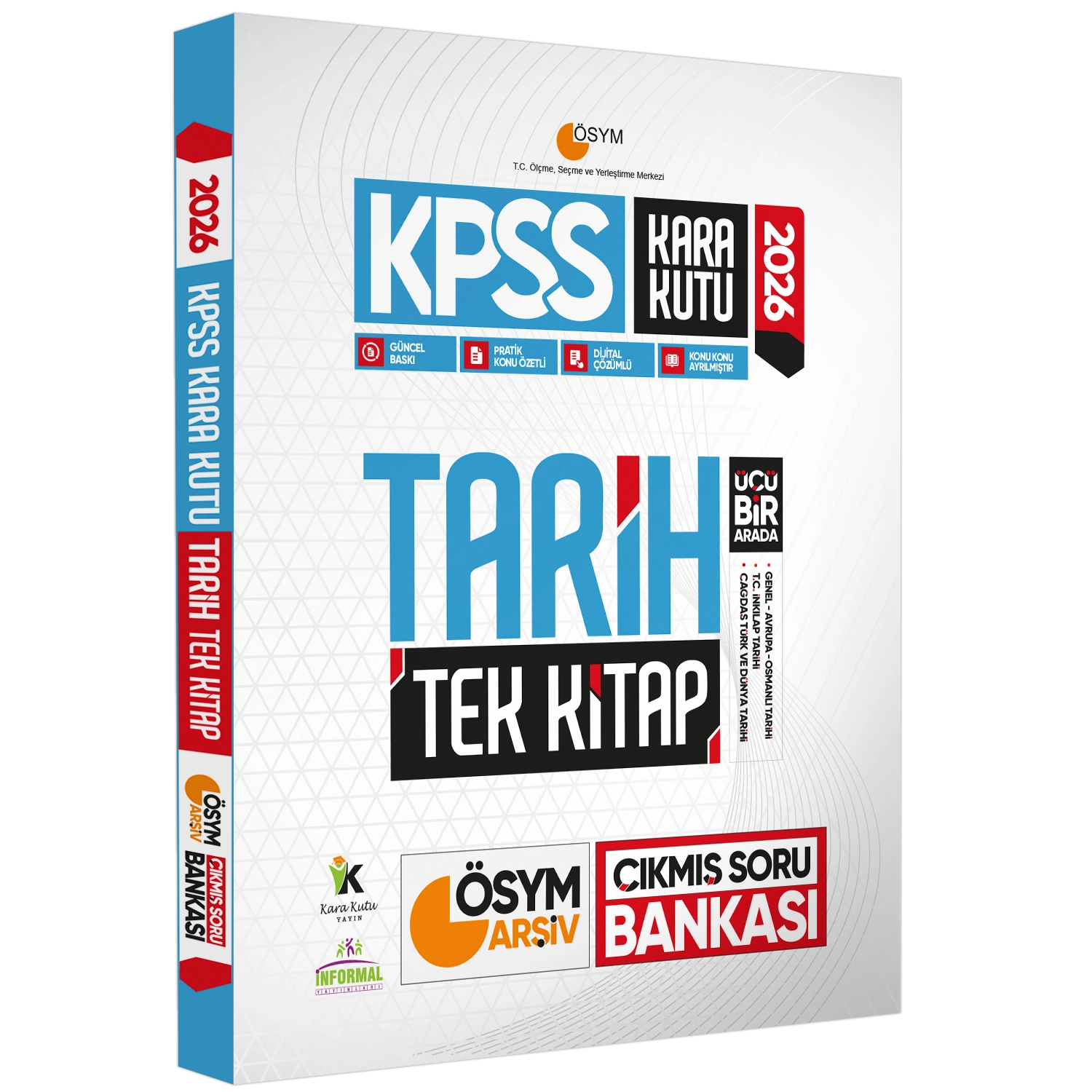 2026 KPSS Kara Kutu GY-GK TEKLİ Kitap EKONOMİK Set Çıkmış Soru Bankası Konu Özetli Dijital Çözümlü