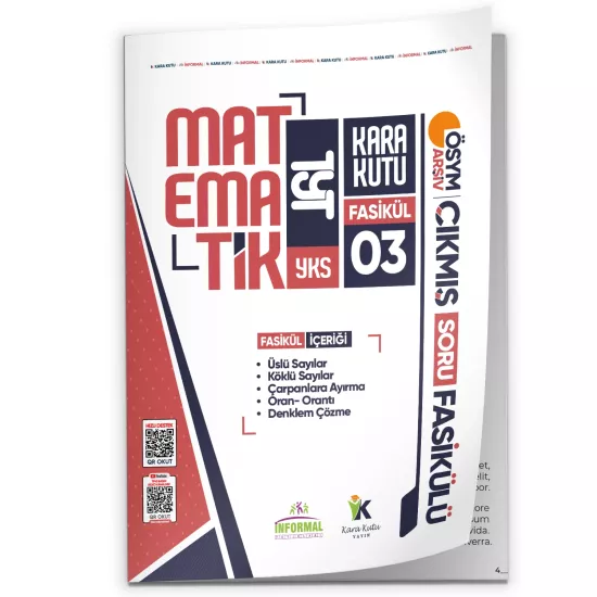 2026 YKS-TYT MATEMATİK Kara Kutu 8li Fasikül SETİ ÖSYM Çıkmış Soru Bankası Çözümlü Modüler PAKET