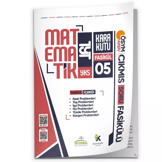 2026 YKS-TYT MATEMATİK Kara Kutu 8li Fasikül SETİ ÖSYM Çıkmış Soru Bankası Çözümlü Modüler PAKET