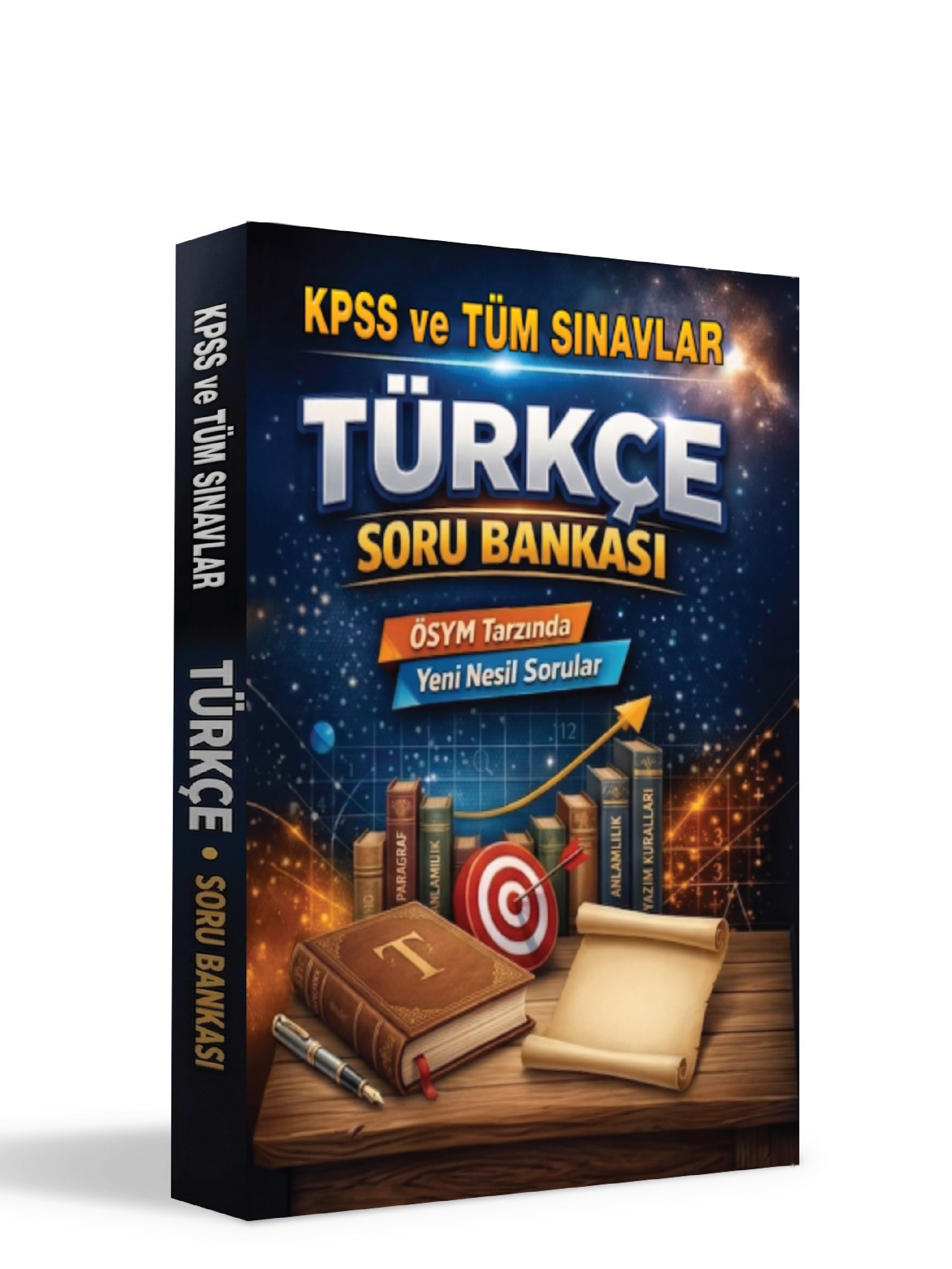Asimetrik Yayınları KPSS ve TYT Türkçe Soru Bankası(ÖSYM Tarzında Yeni Nesil Sorular)