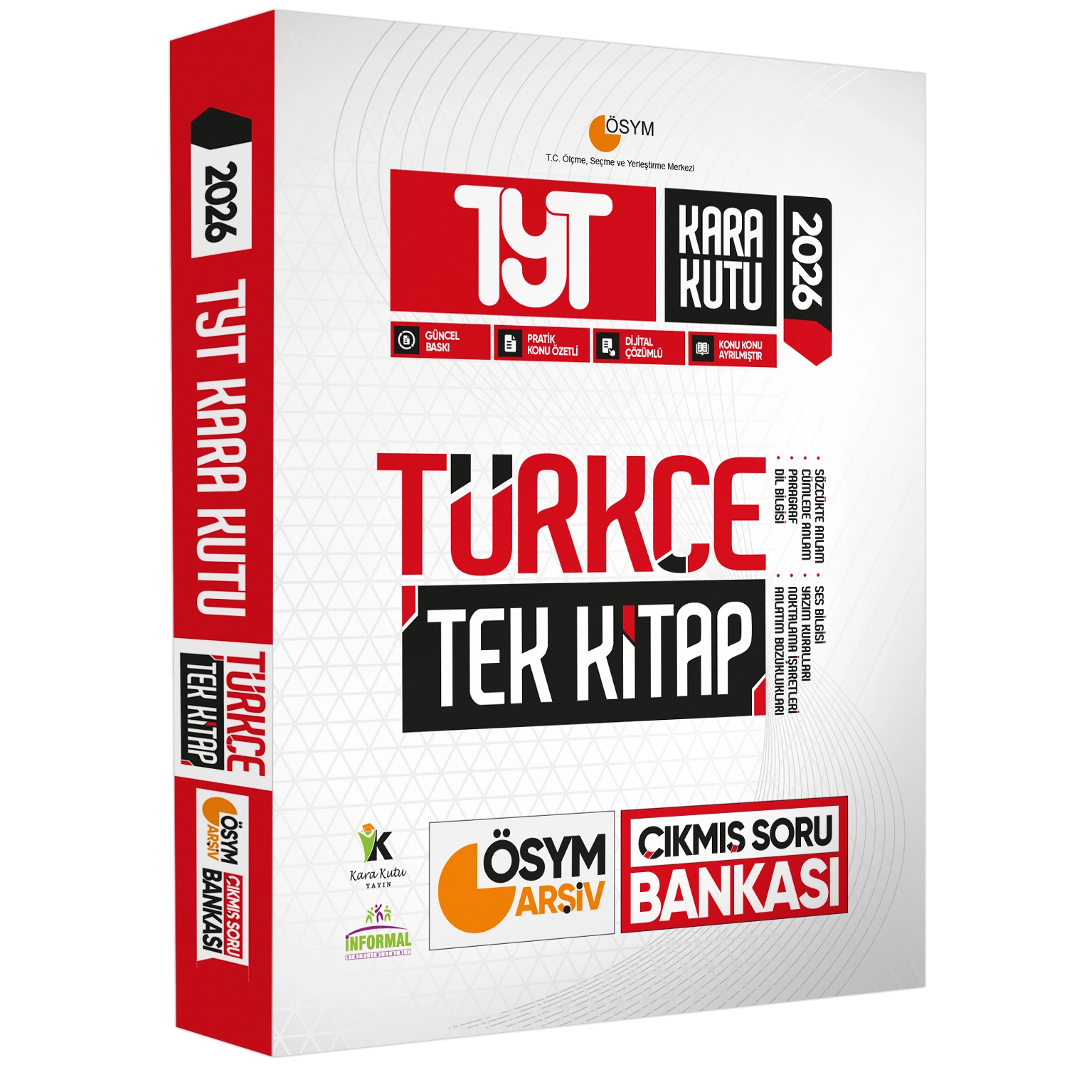 YKS-TYTnin Kara Kutusu SAYISAL EKONOMİK SET PAKET Konu Ö. Dijital Çözümlü Çıkmış Soru Bankası