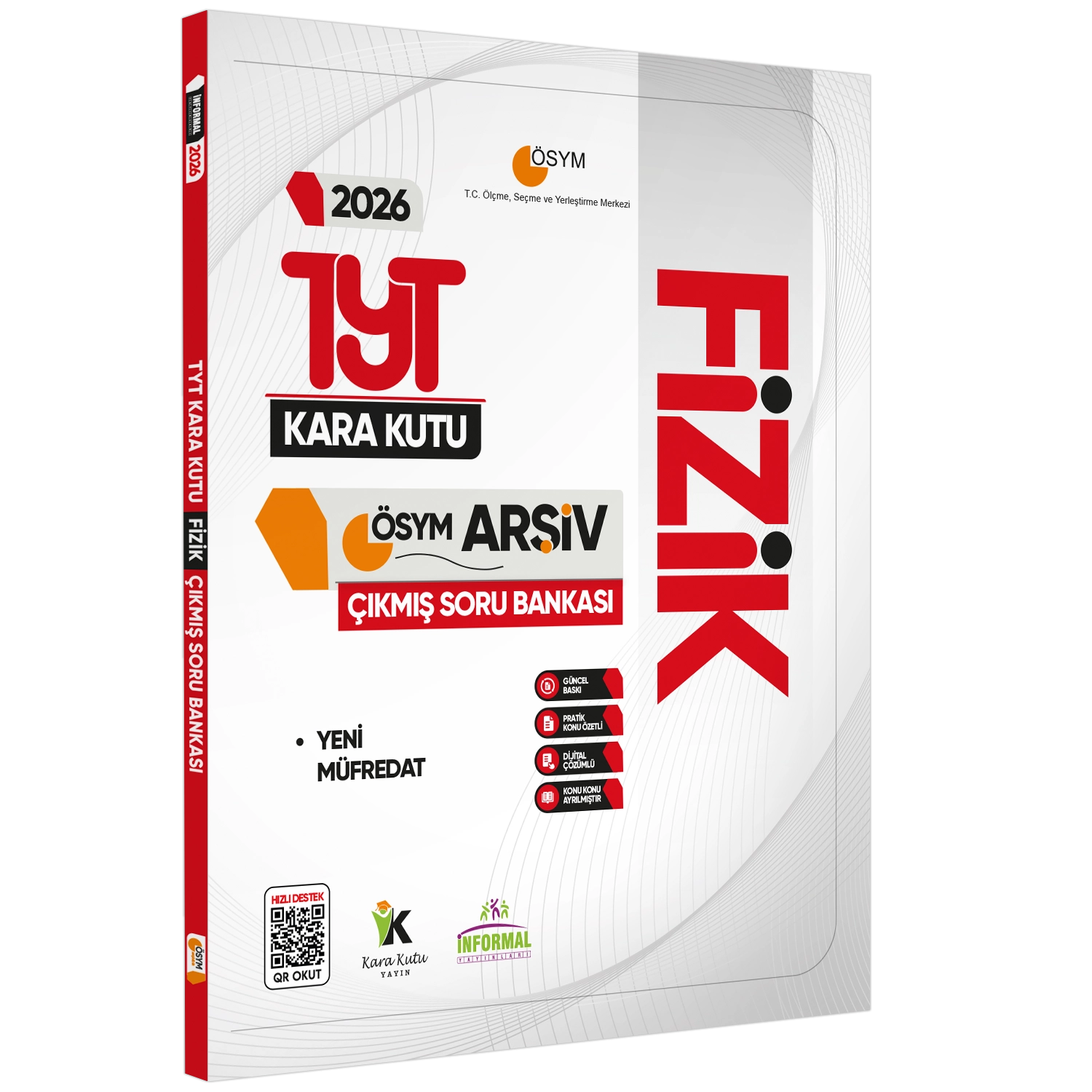 2026 YKS-TYT Fizik Kimya Biyoloji (FKB) Kara Kutu Çıkmış Soru Bankası 3lü Set K. Özetli Çözümlü