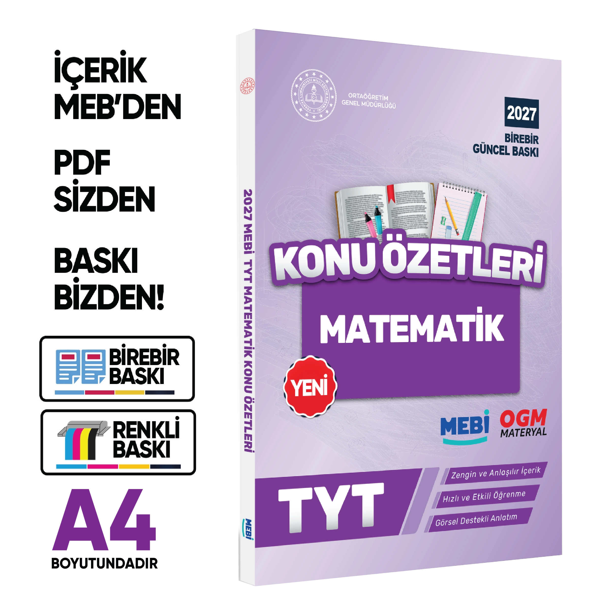 2027%20YKS-TYT%20MEBİ-OGM%20Pratik%20Konu%20Özet%20Kitap%20SETİ%20RENKLİ%20A4%20Boyut%20Görsel%20Destekli%20BASKI%20ÜCRETİ
