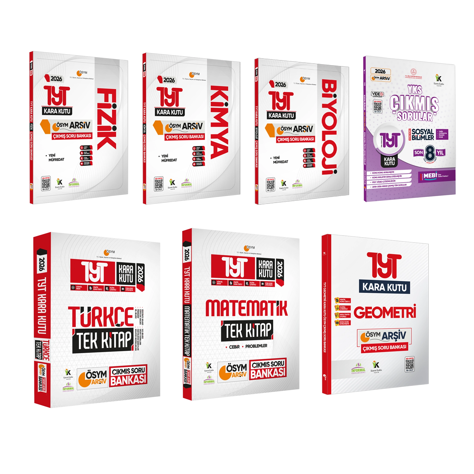 YKS-TYTnin Kara Kutusu SAYISAL EKONOMİK SET PAKET Konu Ö. Dijital Çözümlü Çıkmış Soru Bankası