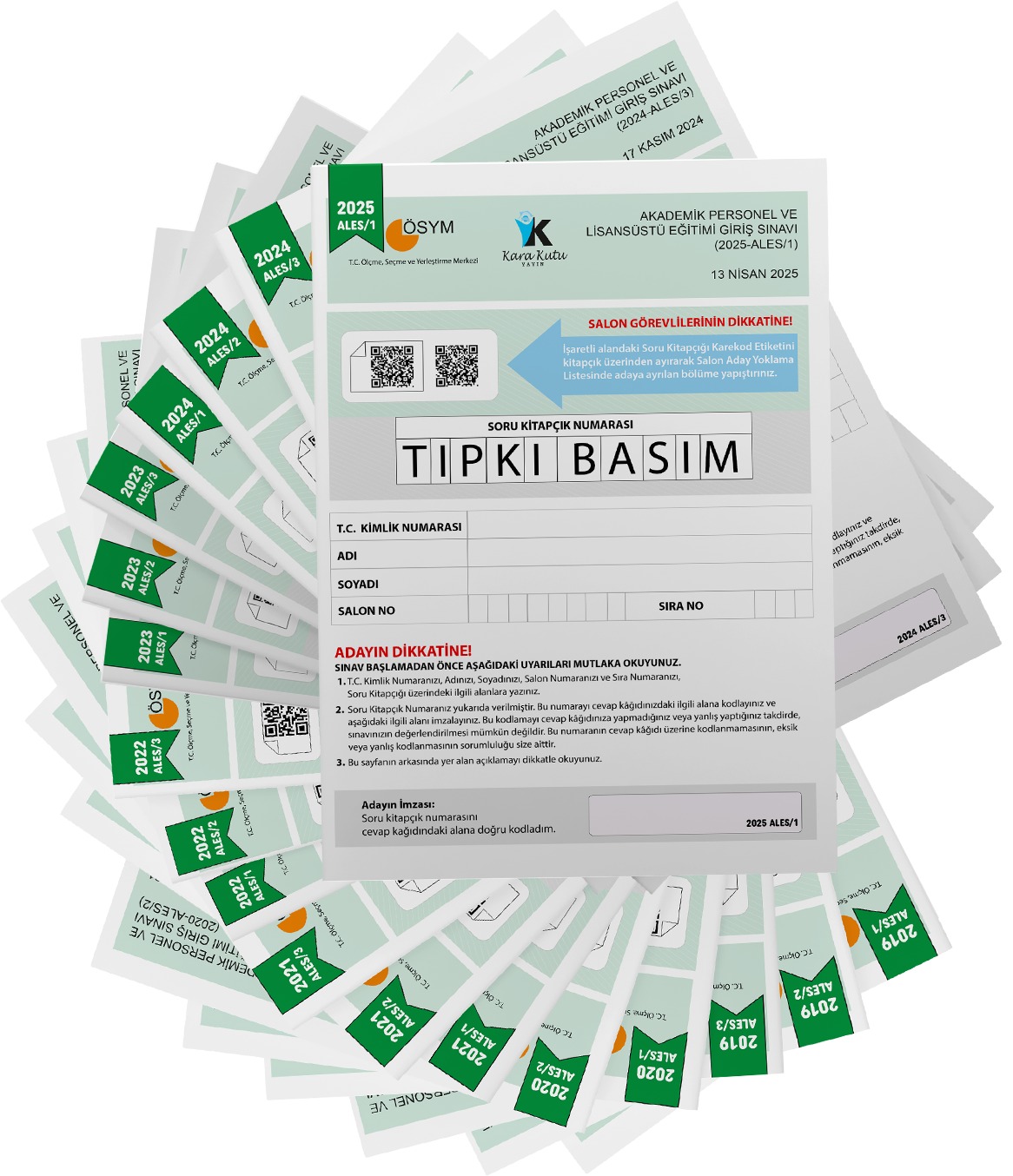 2025 ALES ÖSYM Tıpkı Basım EN EKONOMİK Çıkmış Soru 22li Deneme Paketi Video/PDF Çözüm Türkiye Geneli