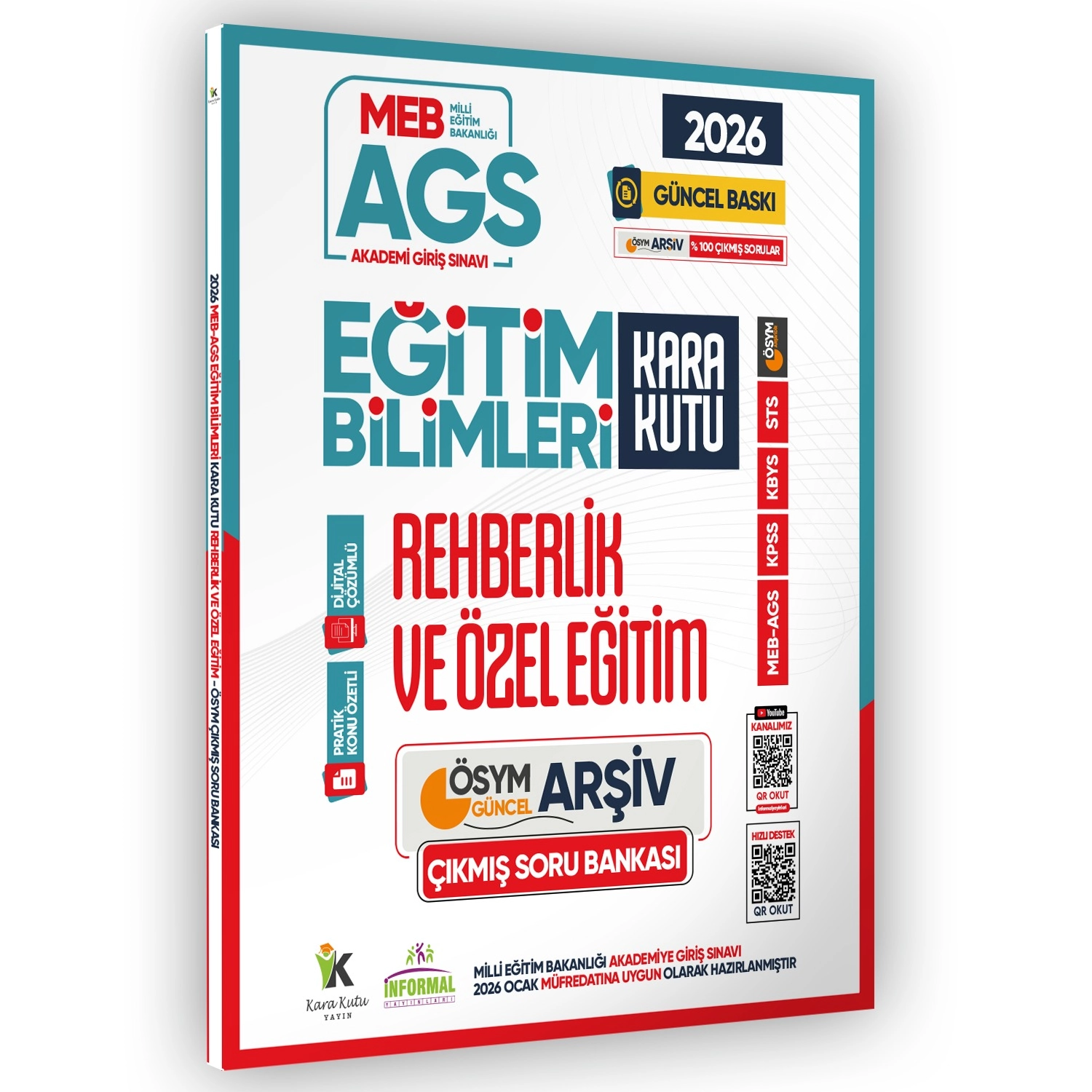 2026 MEB AGS Eğitim Bilimlerinin Kara Kutusu Çıkmış Soru Bankası 6lı Modül Set Konu Özetli Çözümlü