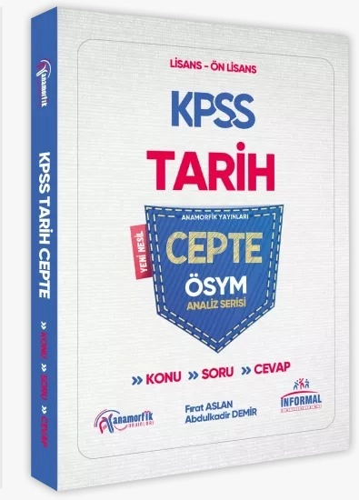 2026 KPSS TARİH CEPTE KONU-SORU-CEVAP ÖSYM ANALİZ SERİSİ