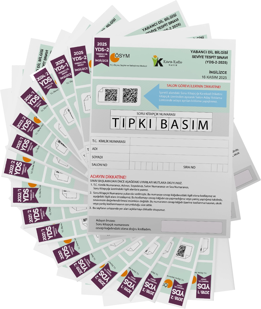 2026 YDS İngilizce ÖSYM Tıpkı Basım Çıkmış Soru 18li Deneme Paketi Video/PDF Çözümlü Türkiye Geneli