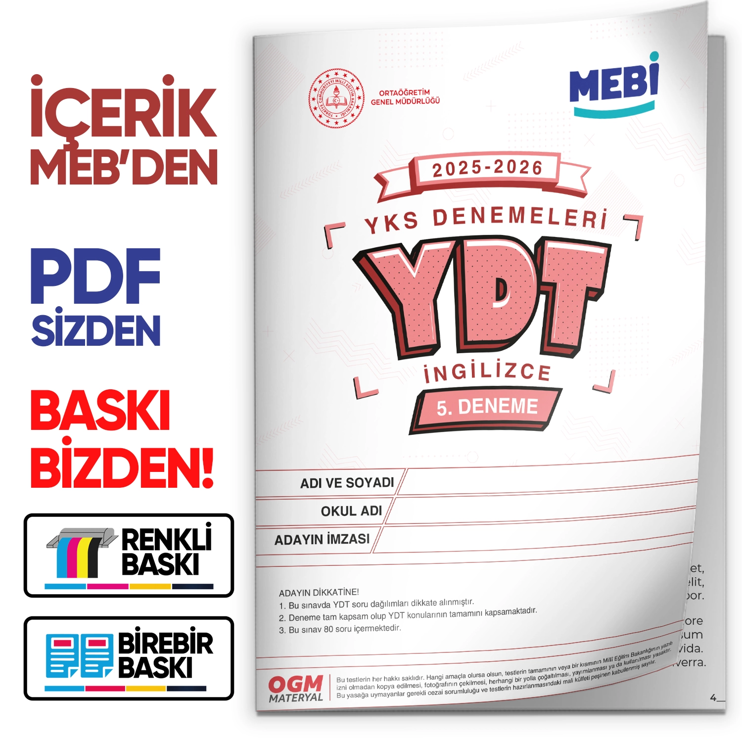 2026%20YKS-YDT%20İNGİLİZCE%20MEBİ%20ONLİNE%20OGM%20Türkiye%20Geneli%205.%20Deneme%20%20Büyük%20Boy%20Renkli%20BASKI%20ÜCRETİ