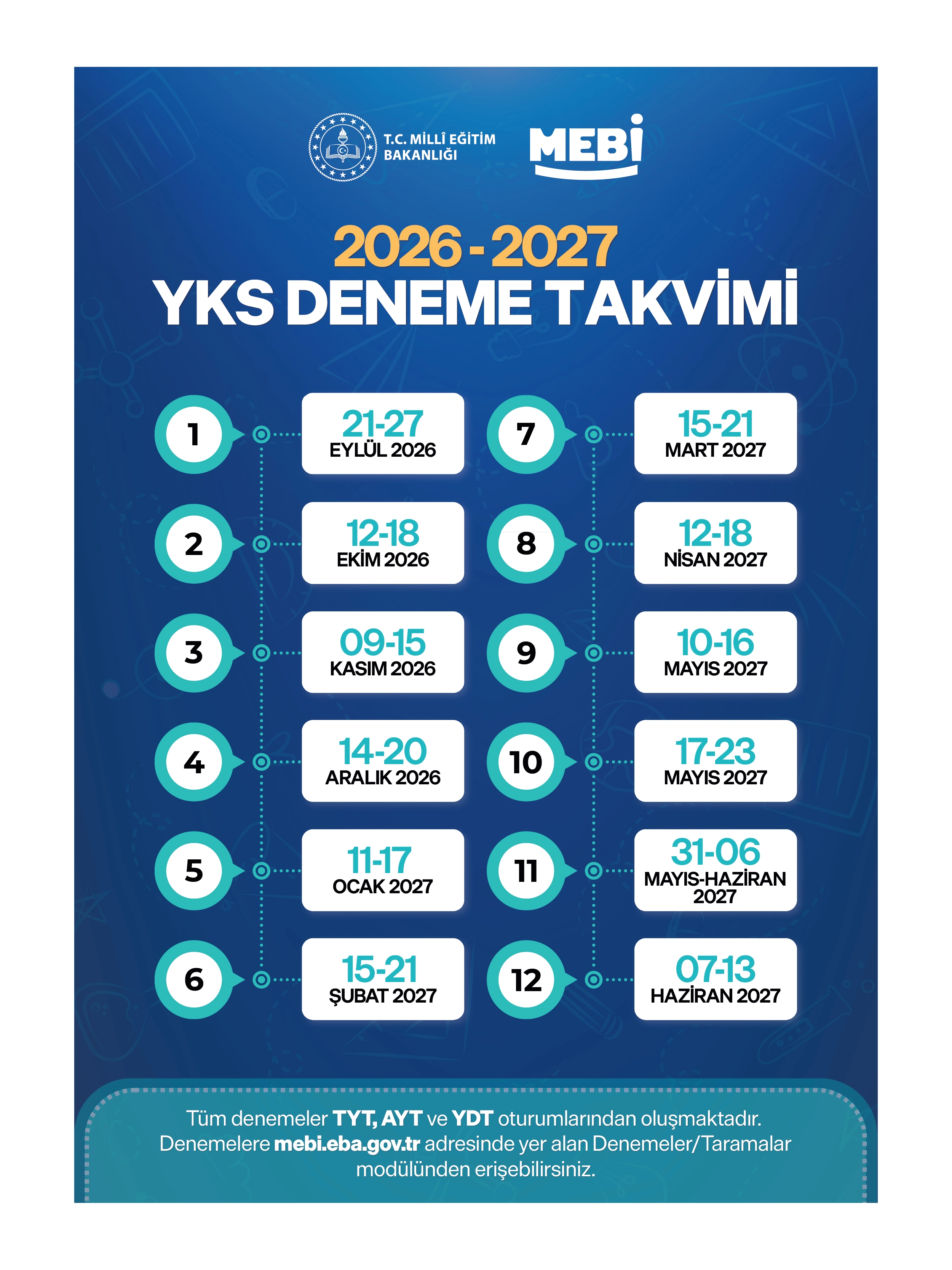 2027 YKS-AYT SÖZEL MEBİ ONLİNE Türkiye Geneli 2. Deneme Büyük Boy RENKLİ BASKI ÜCRETİ